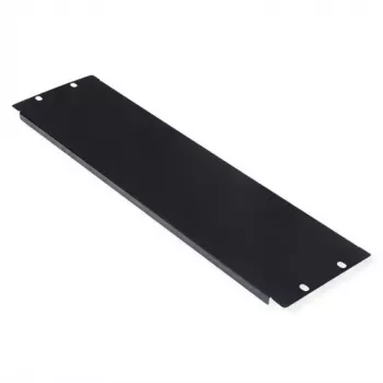 Tühipaneel ROLINE 19-tolline 3U must teras 480mm