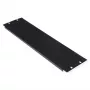 Tühipaneel ROLINE 19-tolline 3U must teras 480mm
