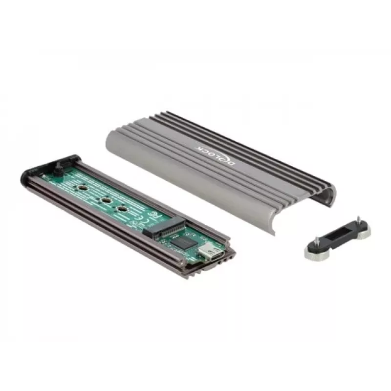 SSD-korpus DeLOCK 42001 Silver M.2