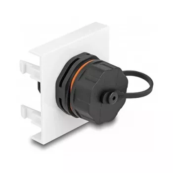 DeLOCK Easy 45 moodul võrk RJ45 Cat.6A 45x45mm 1000 Mbit/s must