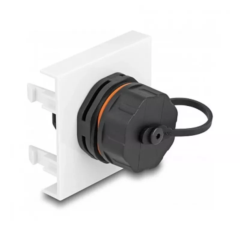 DeLOCK Easy 45 moodul võrk RJ45 Cat.6A 45x45mm 1000 Mbit/s must