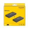 DeLOCK HDMI-lüliti, 3 x HDMI-sisend ühele HDMI-väljundile, 8K 60 Hz