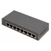 Mittehallatav kommutaator Digitus 8-pordine Gigabit Ethernet 10/100/1000 metallkorpusega