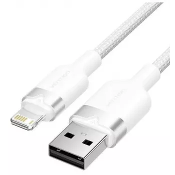Lightning-kaabel Vention LANWF — 1 m, USB-A kuni Lightning, valge