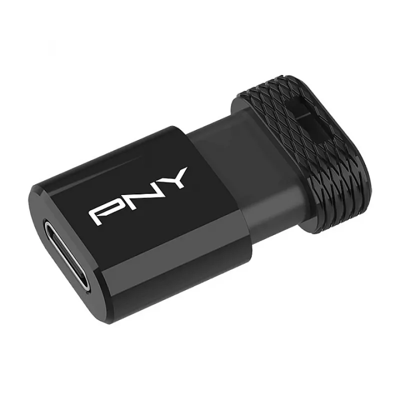 USB-mälupulk PNY Elite-X 128 GB USB USB-C 3.2 Gen 1 (3.1 Gen 1) Must