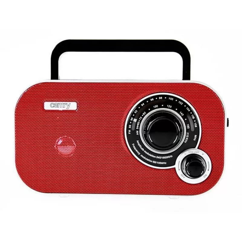 Kaasaskantav raadio Camry CR 1140R punane