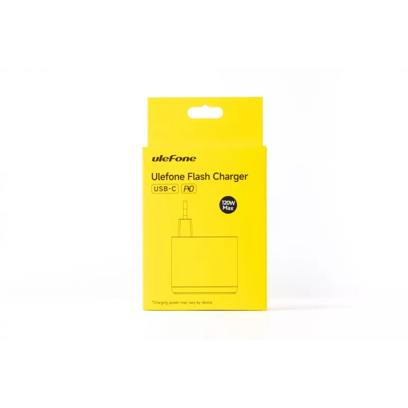 Laadija UleFone UF-CHAR-120WR 120W 20V 6A valge — USB-toiteadapter kaasaskantavatele seadmetele