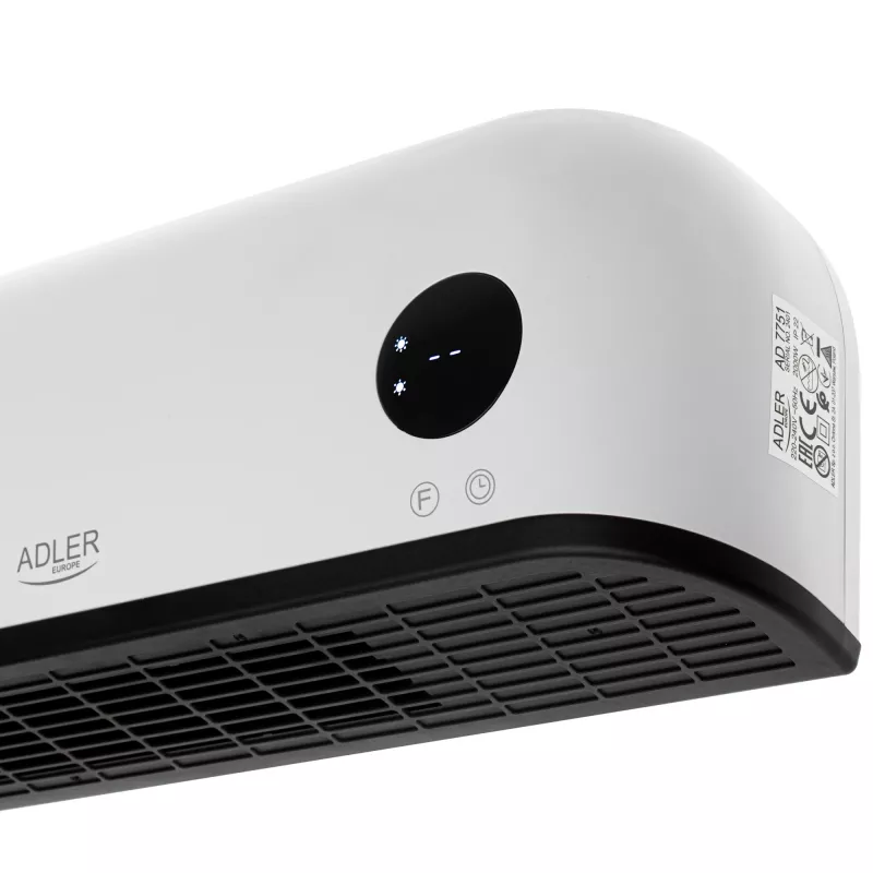 Adler AD 7751 õhkkardin Must, Valge 2000 W