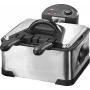 Fritüür CLATRONIC FR 3195 — topelt 4 L, 2000 W, roostevaba teras, must