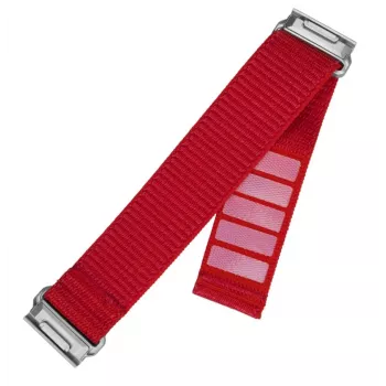 Vahetus 22 mm nailonrihm FIXED Garmin QuickFit 160–210 mm punane