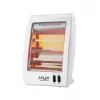 Adler | Kerise | AD 7709 | Halogeenkeris | 800 W | Võimsustasemete arv 2 | Valge