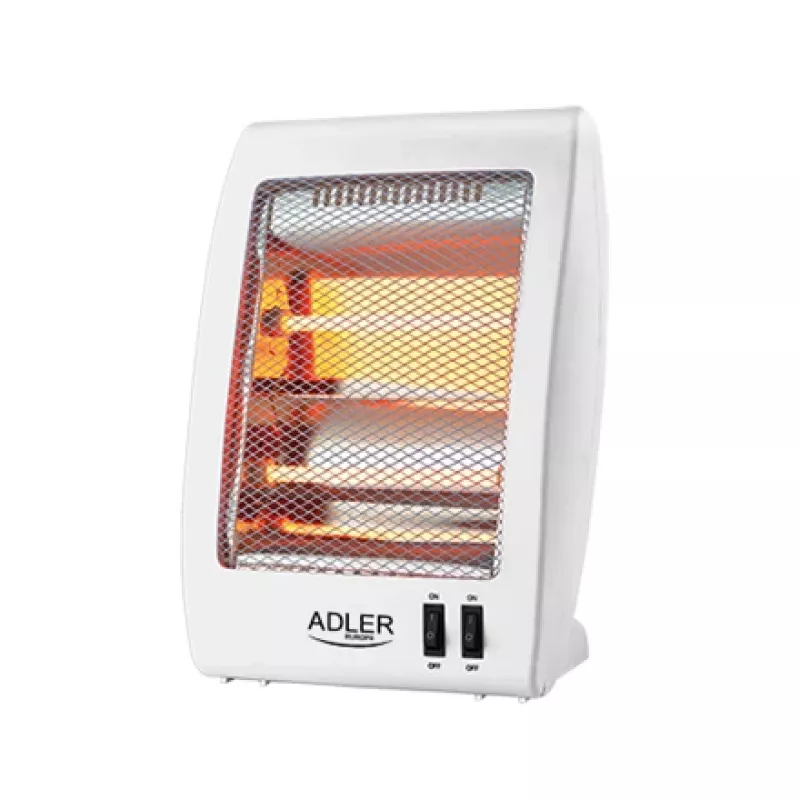 Adler | Kerise | AD 7709 | Halogeenkeris | 800 W | Võimsustasemete arv 2 | Valge