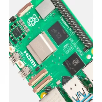 Üheplaadiarvuti Raspberry Pi 5 2 GB muutmälu, Raspberry — kompaktne arendusplaat, väikese energiatarbega SBC
