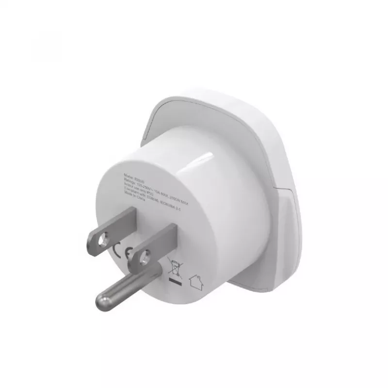 Reisiadapter GEMBIRD A-AC-USMINTF — Maailma pistik USA pistikule, 10 A