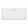 Logitech Multi-Device K380 - Klaviatuur - Juhtmevaba - Bluetooth 3.0 - Saksa - Valge