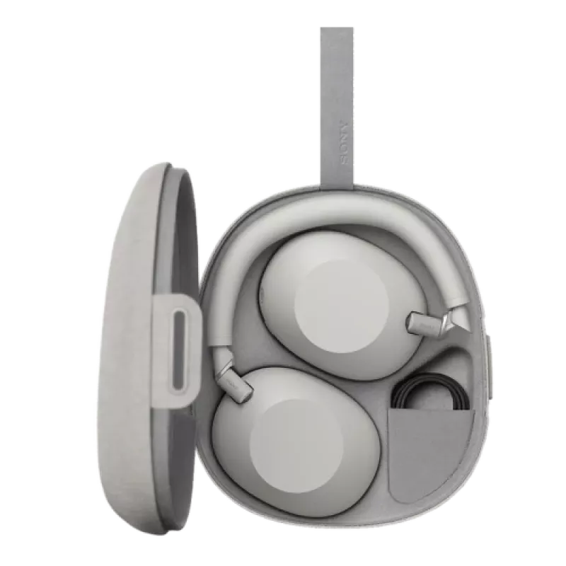 Juhtmevabad kõrvaklapid Sony WH-1000XM6 — mürasummutus, Bluetooth, plaatinahõbe