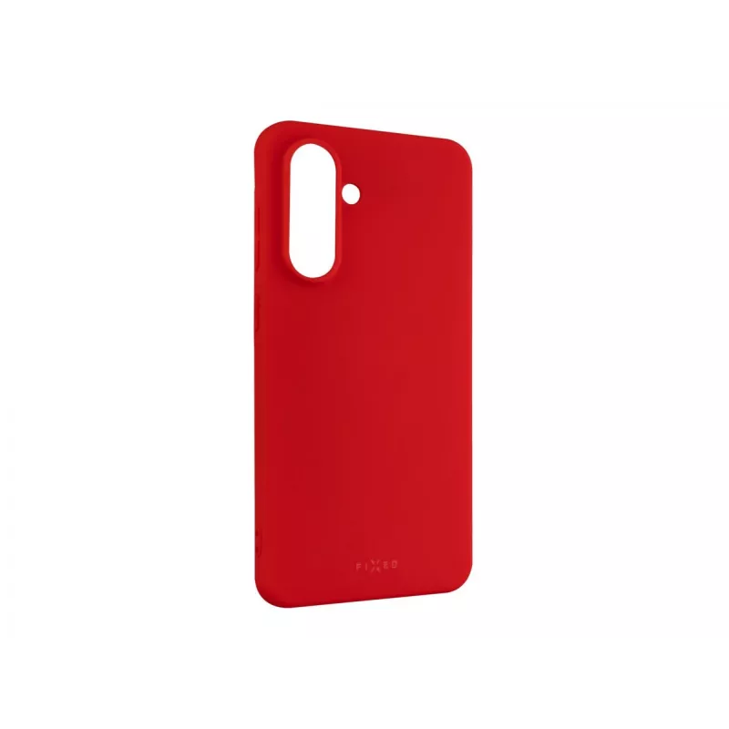 Tagakaas FIXED Samsung Galaxy A36 5G jaoks, kummist, punane