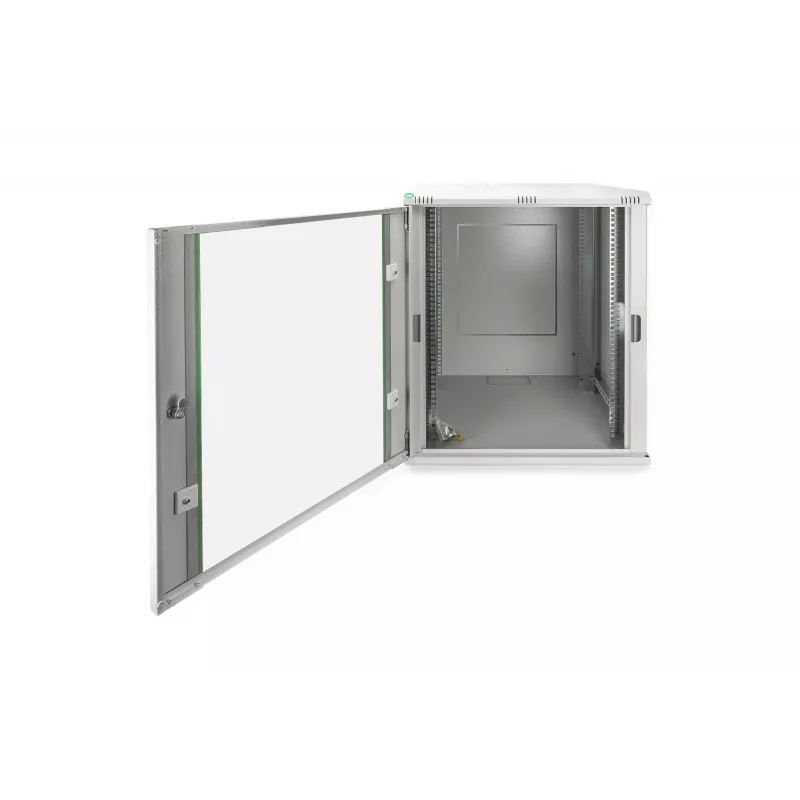 DIGITUS Professional Dynamic Basic Series DN-19 16U-6/6-EC - korpus - sobib seinakinnituseks - hall, RAL 7035 - 16U - 48,3 cm (19)