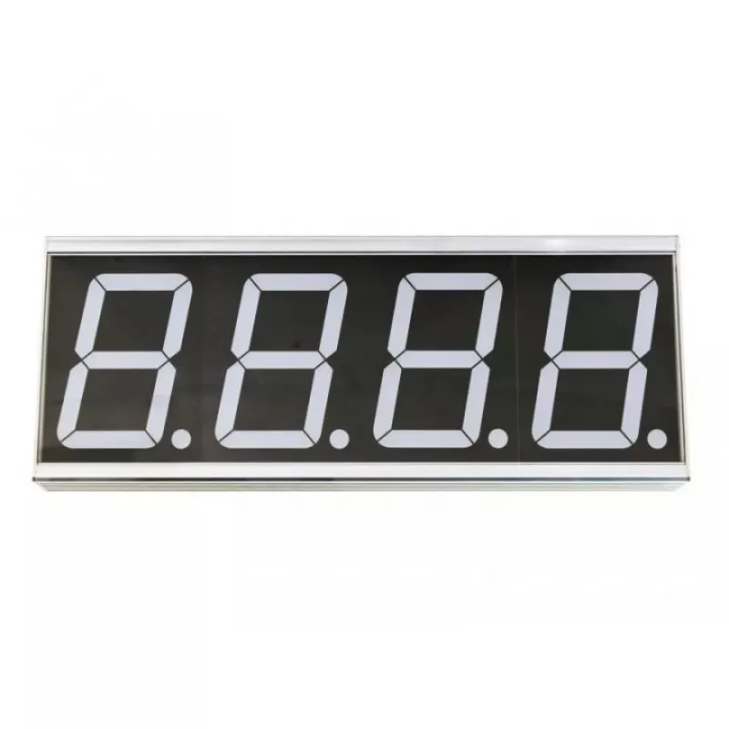 ALLNET ALL-POE-CNT-1 digitaalne seinakell ristkülikukujuline hall Wanduhr (ALL-PoE-CNT-1)