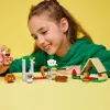 Ehitusmänguasi LEGO Captain Toad's Camp komplekt 72040 interaktiivsete Super Mario funktsioonidega