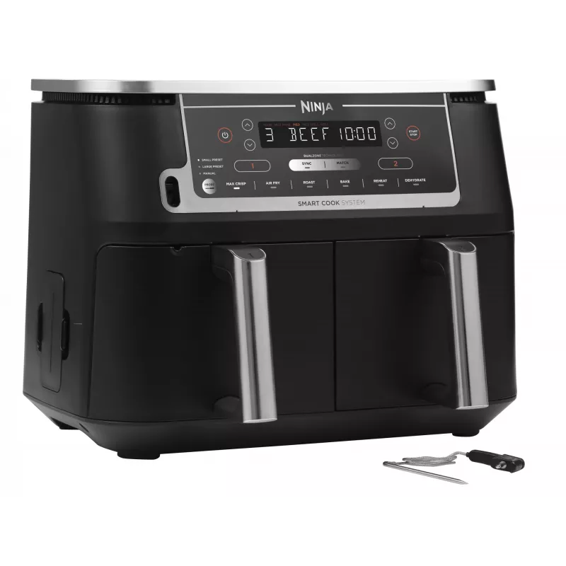 Ninja AF451EU fritüür Üksik 9.5 L 2470 W Kuumaõhufritüür Must