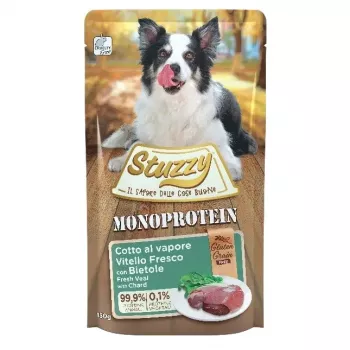 STUZZY Monoprotein Vasikaliha peediga - märg koeratoit - 150g