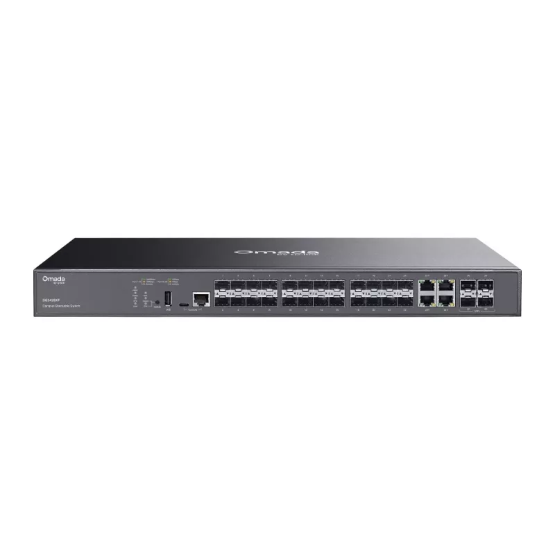 TP-LINK Omada Switch 24x GE SG5428XF - Lüliti - 0,1 Gbps