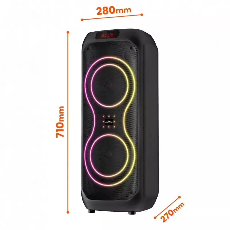 Suur kaasaskantav kõlar POWER AUDIO MAX MT3185