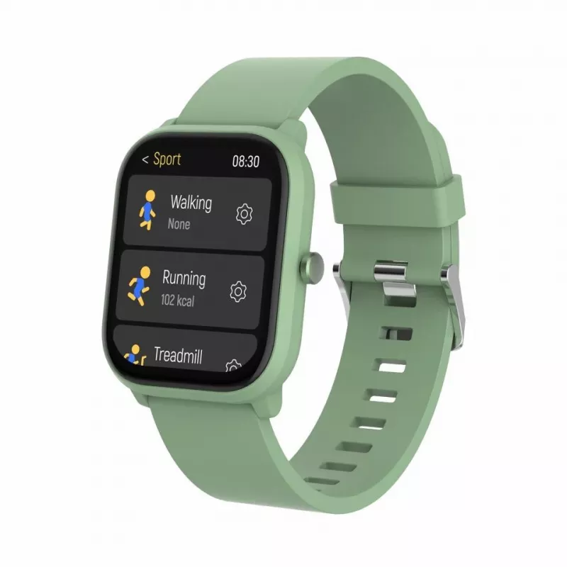 Nutikell DENVER SWK-120GN fitnessjälgimise ja teavituste toega, roheline