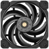 120 mm korpuse ventilaator Jonsbo HF-120 PWM, must, 120×120×25 mm, PWM-juhtimine