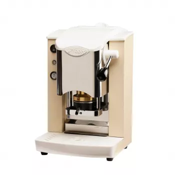 Espressomasin FABER Faber Slot Inox ESE Pad Ivory Valge Silver