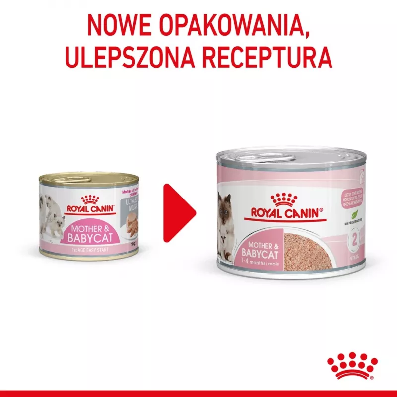 Royal Canin BABYCAT INSTINCTIVE - Märg kassitoit - 195 g