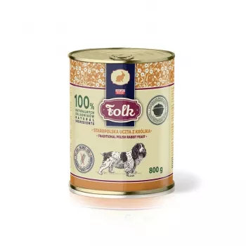 FOLK Traditional polish rabbit feast - märg koeratoit - 800g