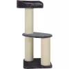 Kassi kraapimispuu ZOLUX Big Cat 2 — sisal, 505×505×1120 mm, must, 15,3 kg