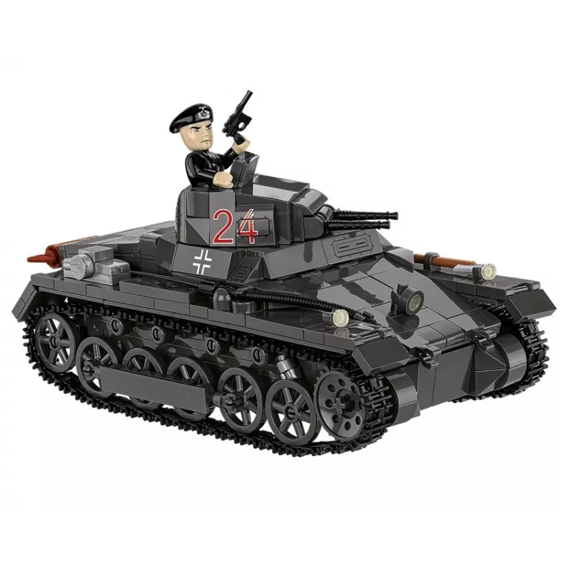 Ehituskomplekt Cobi Panzer I Ausf. B – 654 tk, detailne mudelitanki komplekt