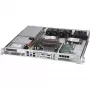 Supermicro - SuperChassis 515-R407 - Rack Mount 1U STD ja WIO MB 2 x 2,5 LED-id 4 x PWM ventilaator 2 x ventilaatorid AOC jahutuseks PSU 400 W 43 x 437 x 429 mm