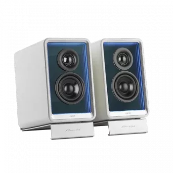 Edifier Desktop Active Monitor koos GaN laadijaga | QR65 | 70 W | Bluetooth | Valge | Juhtmevaba ühendus