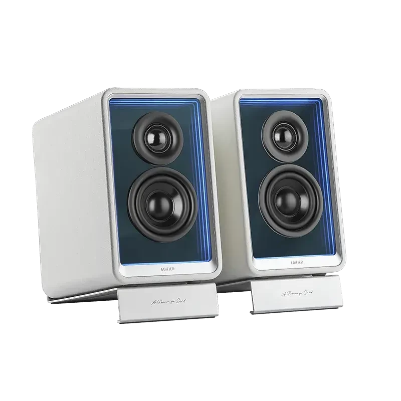 Edifier Desktop Active Monitor koos GaN laadijaga | QR65 | 70 W | Bluetooth | Valge | Juhtmevaba ühendus