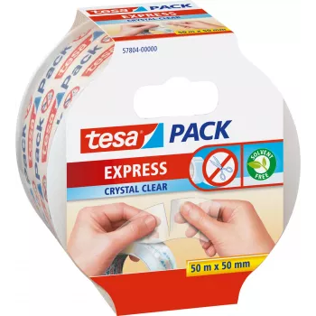 Kleelint Tesa Express 50 m polüpropüleen läbipaistev