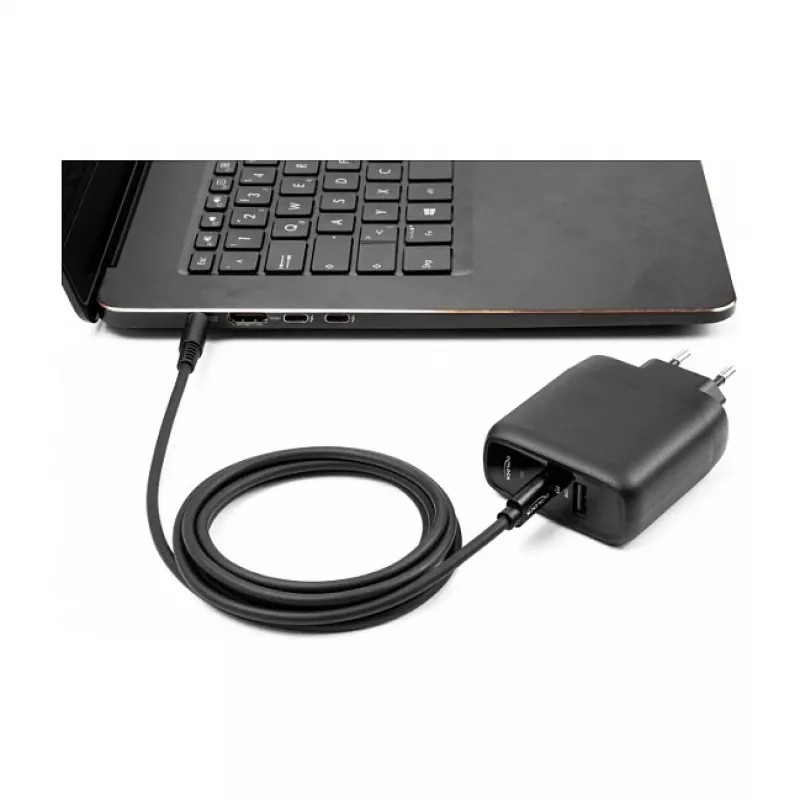 DeLOCK sülearvuti laadimiskaabel USB-C isane Dell 4,5 x 3,0 mm isane 1,5 m 20 V
