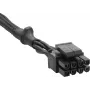 Corsair 8-kontaktiline 4+4 ATX12V/EPS12V-kaabel tüüp 4 must 65 cm