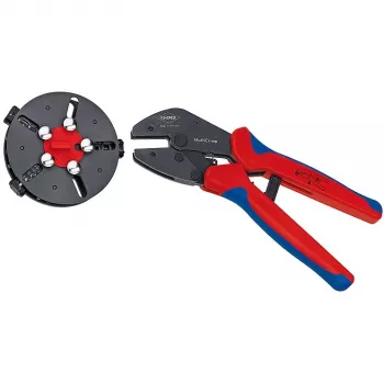 Kaablipressimis- ja eemaldustööriist Knipex 97 33 01 sinine punane