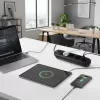 Pikendusjuhe MACLEAN MCE394 B — 3 pistikupesa + 3×USB A, 110–240V, 2,1A USB, 2500W, 1,5 m kaabel, must