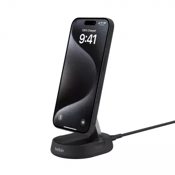 Traadita laadija Belkin BoostCharge Pro WIA008btBK kiirlaadimine siseruumidesse nutitelefon must