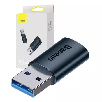 Baseus Ingenuity USB-A to USB-C adapter OTG (sinine)