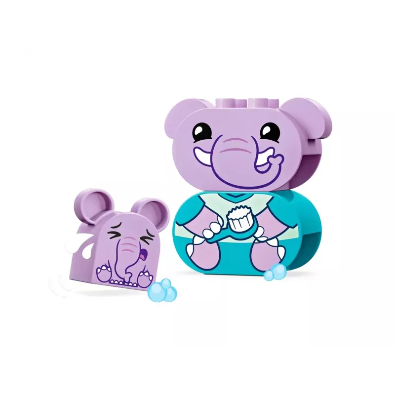 LEGO DUPLO vanniaja komplekt 10413 — vanniteemaline mängukomplekt väikelastele, 15 osa, soovitatav vanus alates 1,5 aastat