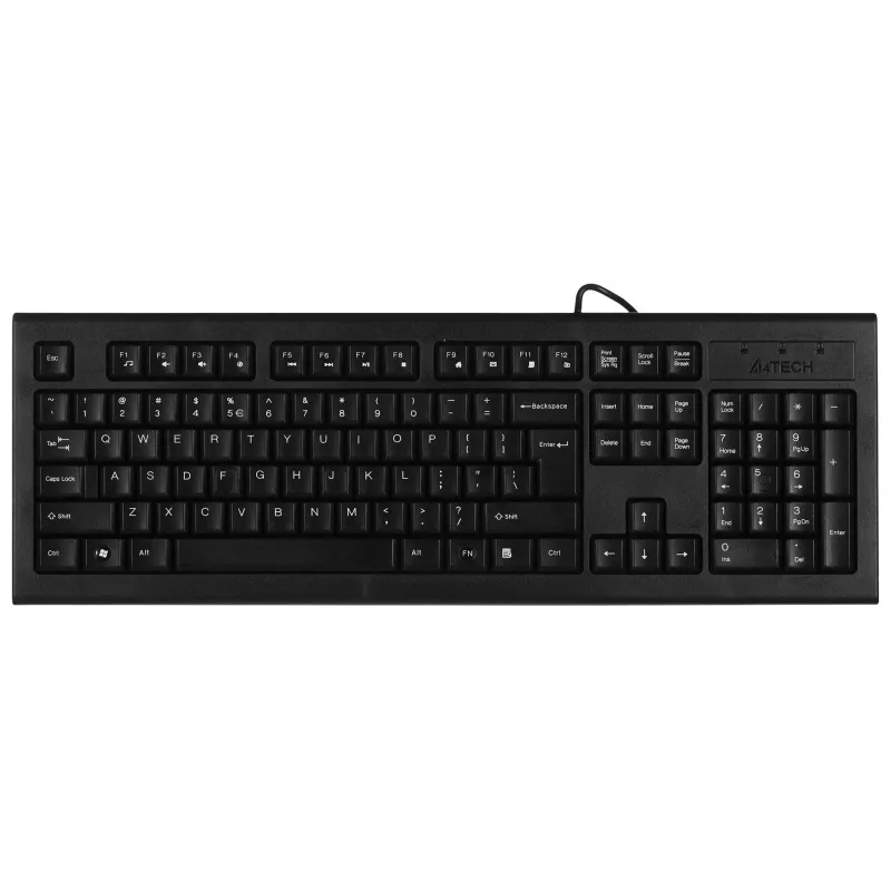A4Tech KR-85 klaviatuur USB QWERTY US English Must
