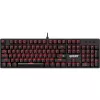 Mehaaniline klaviatuur DEFENDER QUEST GK-596 — RGB-taustvalgustus, Anti-Ghosting, juhtmega, kompaktne paigutus