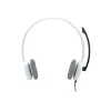 Logitech H150 peakomplekt, valge