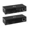 Eaton Tripp Lite Series USB-C to HDMI üle Cat6 pikenduskomplekt KVM-toega, 4K 60Hz, 4:4:4, saatja/vastuvõtja, USB, PoC, HDCP 2.2, kuni 70 m, TAA